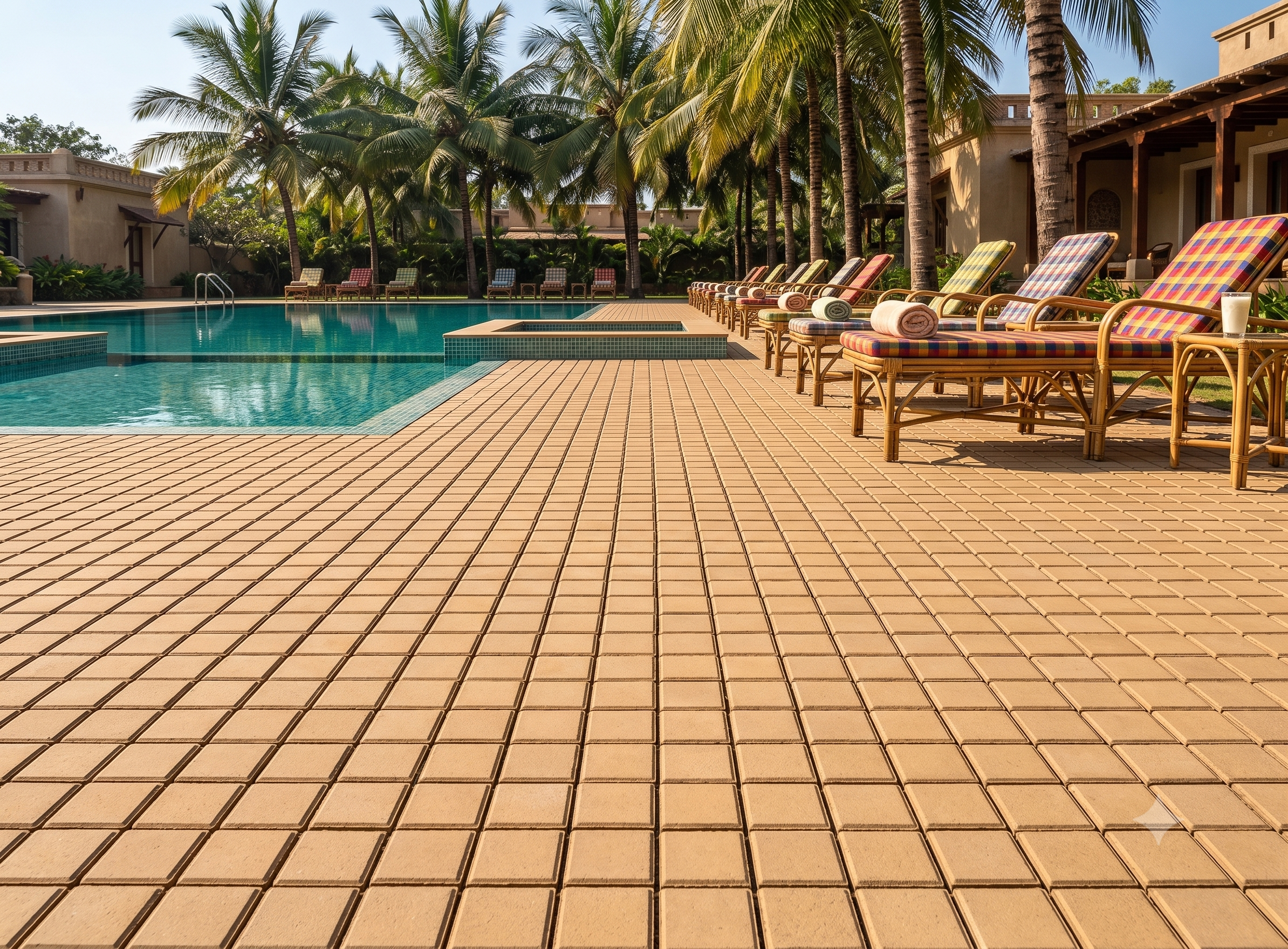 Resort Pool Deck